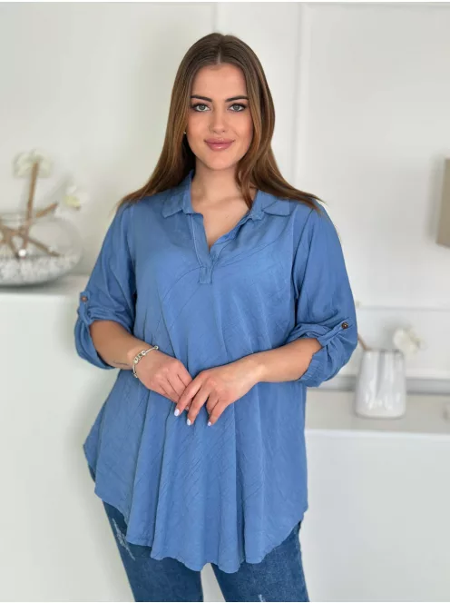 Lenvászon hatású tunika