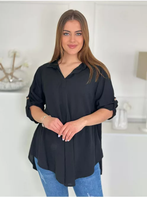 Lenvászon hatású tunika