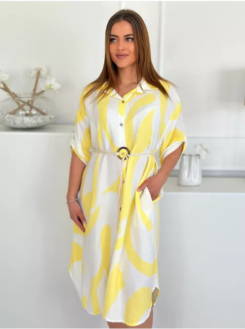 Lenvászon hatású ingruha / tunika