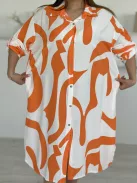 Lenvászon hatású ingruha / tunika