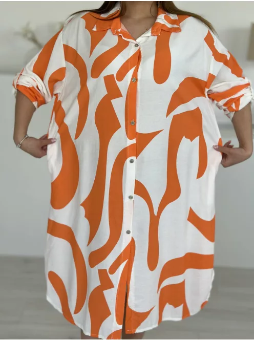 Lenvászon hatású ingruha / tunika