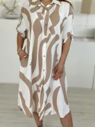 Lenvászon hatású ingruha / tunika