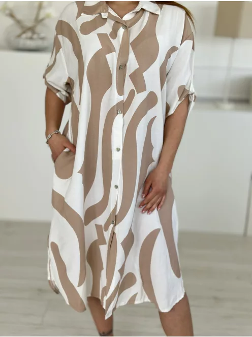 Lenvászon hatású ingruha / tunika