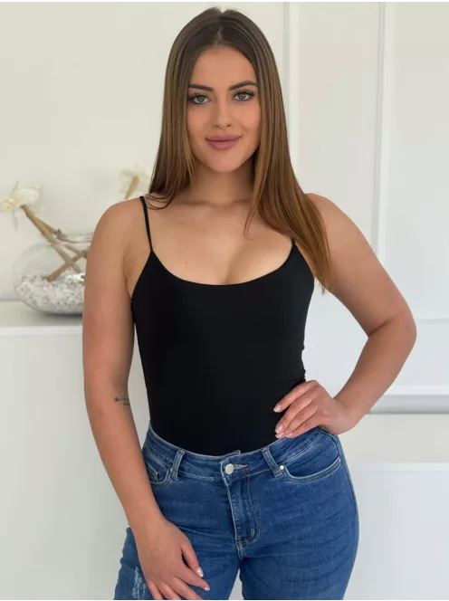 Prémium, basic lycra pántos felső