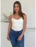 Prémium, basic lycra pántos felső