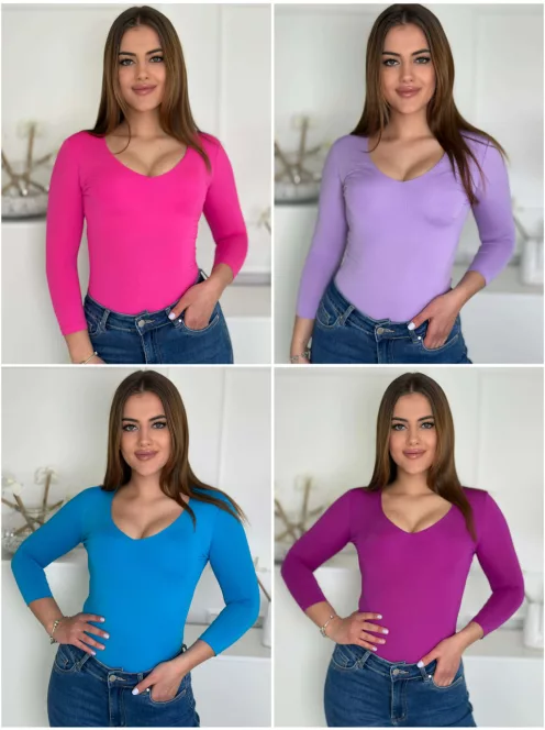 Vékony, rugalmas lycra felső