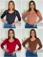 Vékony, rugalmas lycra felső