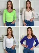 Vékony, rugalmas lycra felső