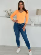 Vékony, rugalmas lycra felső